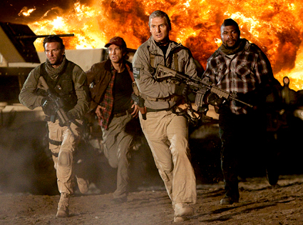 Bradley Cooper, Sharlto Copley, Liam Neeson, Quinton Rampage Jackson, A-Team Bradley Cooper, Sharlto Copley, Liam Neeson, Quinton Rampage Jackson, A-Team